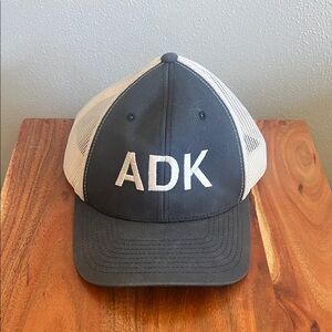 Kids Trucker Hat - Black and White